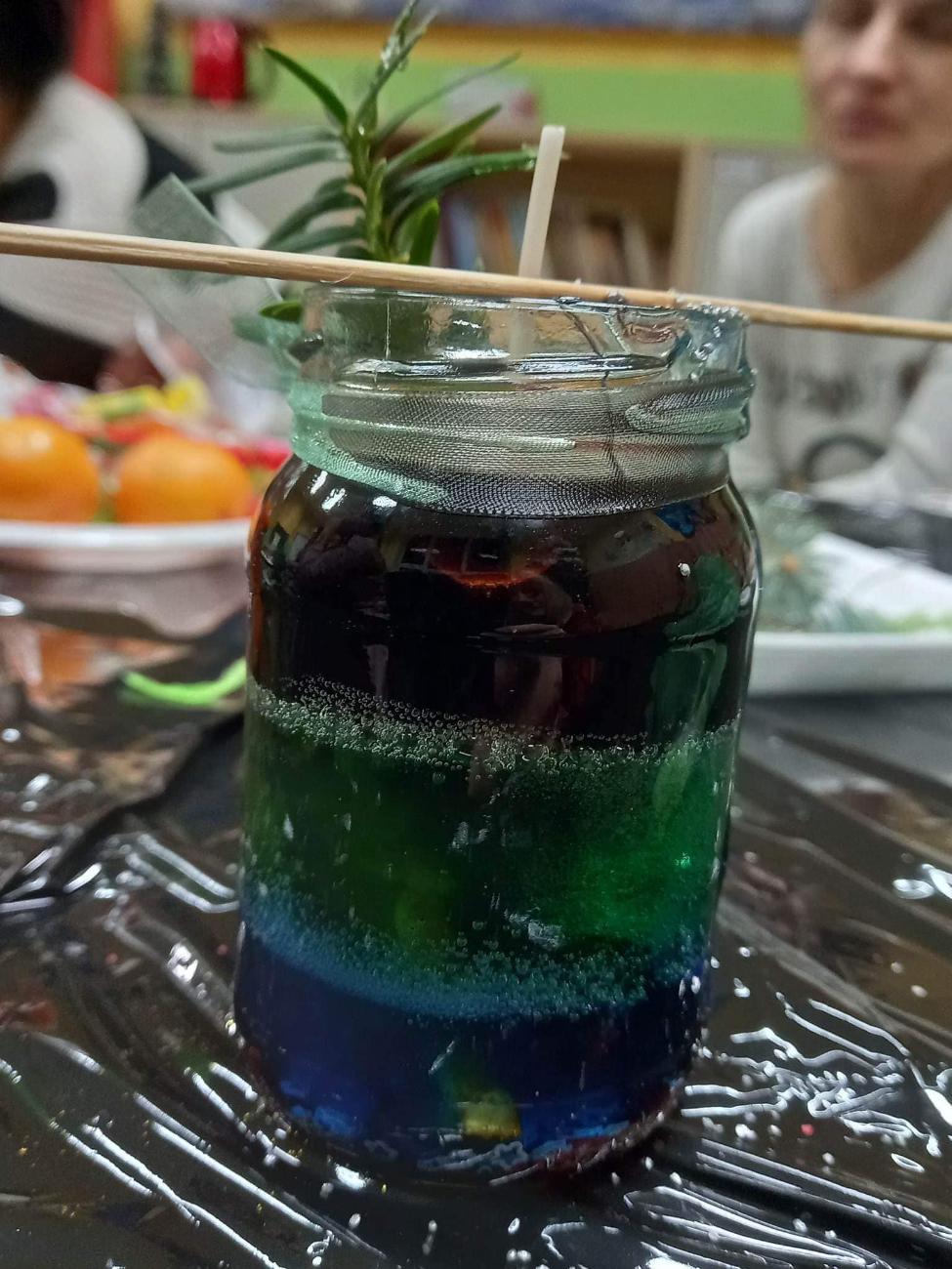 Warsztaty świąteczne w szkole w Drążnej