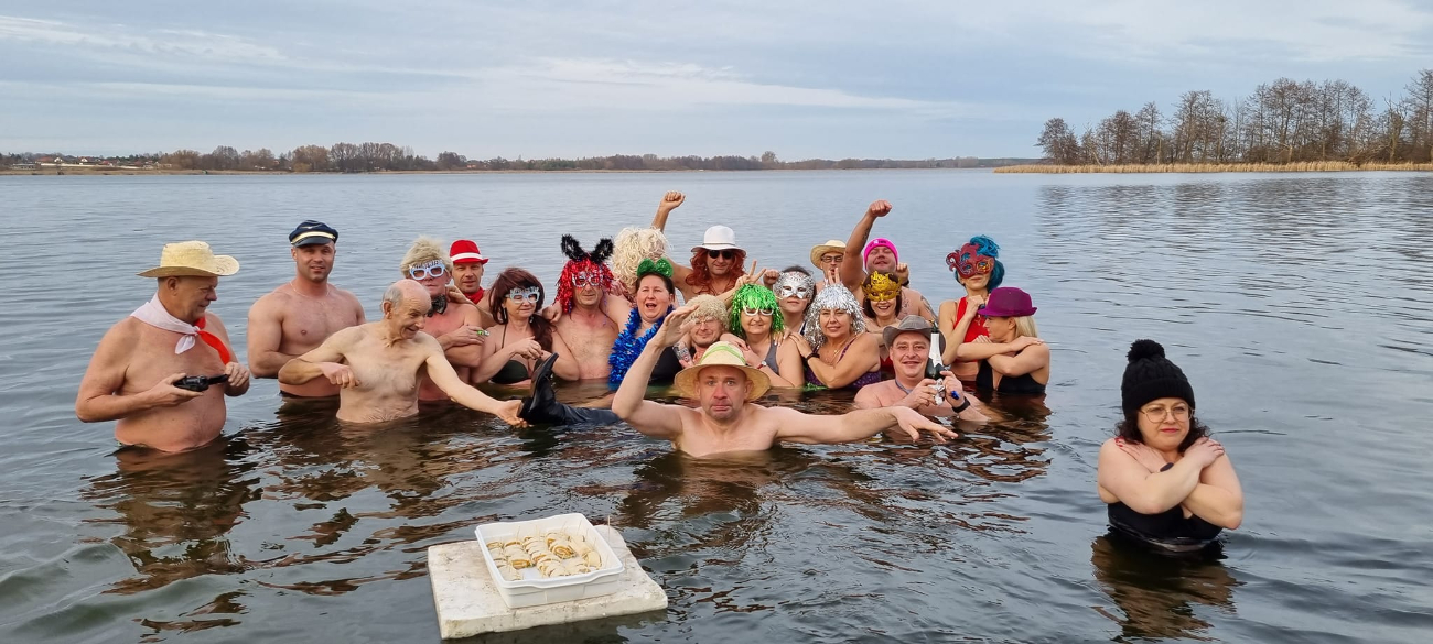 Morsowy Skok w Nowy Rok. „Jak w dobrym kabarecie” ZDJĘCIA