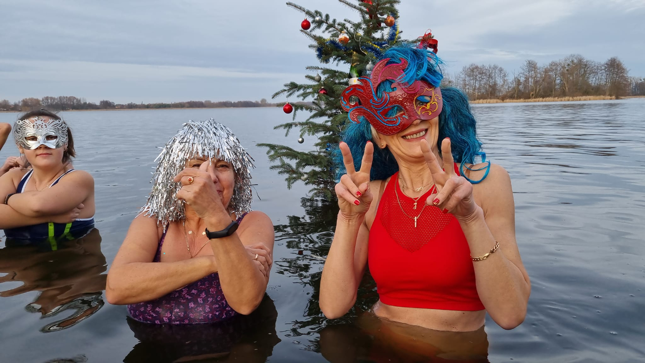 Morsowy Skok w Nowy Rok. „Jak w dobrym kabarecie” ZDJĘCIA