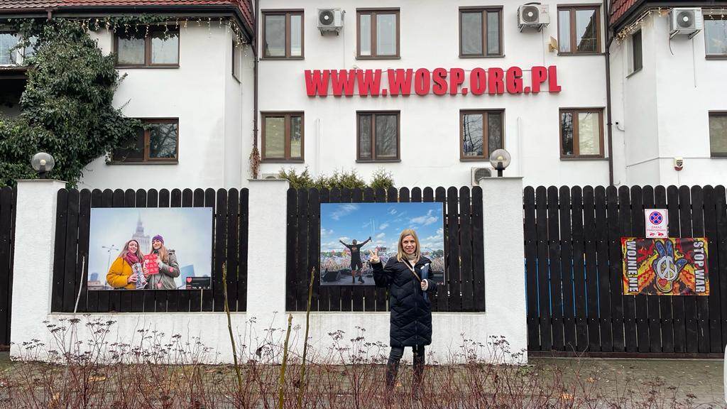 Zagórowski sztab WOŚP z wizytą w Fundacji Jurka Owsiaka