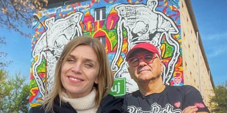 Zagórowski sztab WOŚP z wizytą w Fundacji Jurka Owsiaka