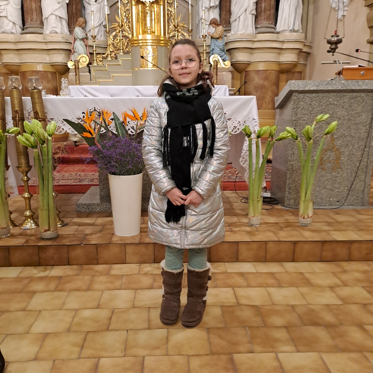 Koncert kolęd w kościele w Lądzie