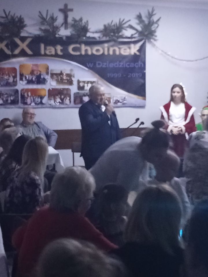 Choinka sołecka w Dziedzicach