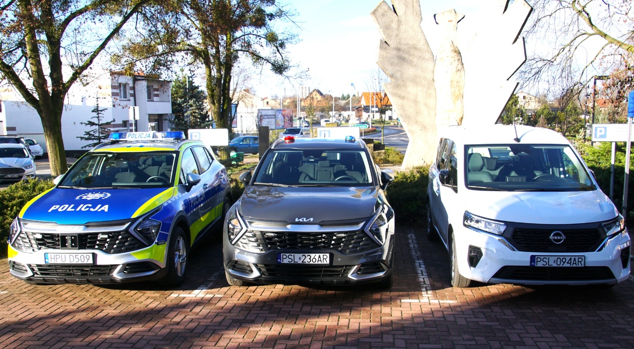 Nowa auta dla słupeckiej policji