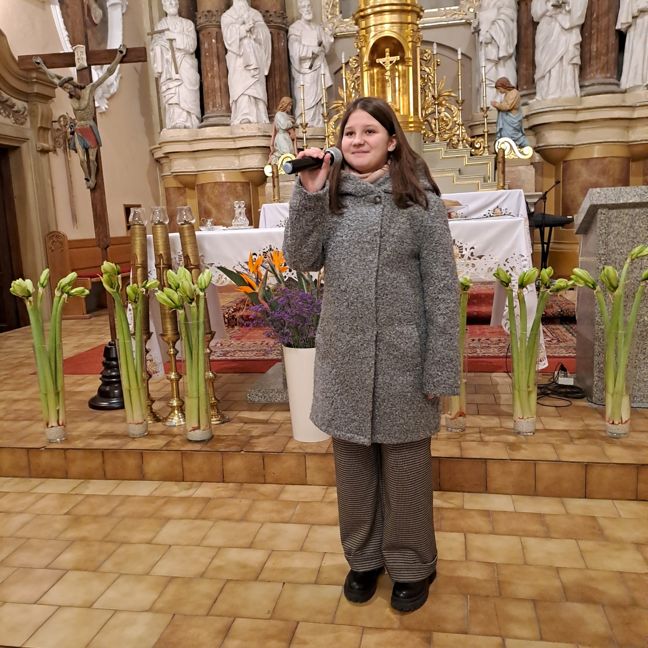 Koncert kolęd w kościele w Lądzie