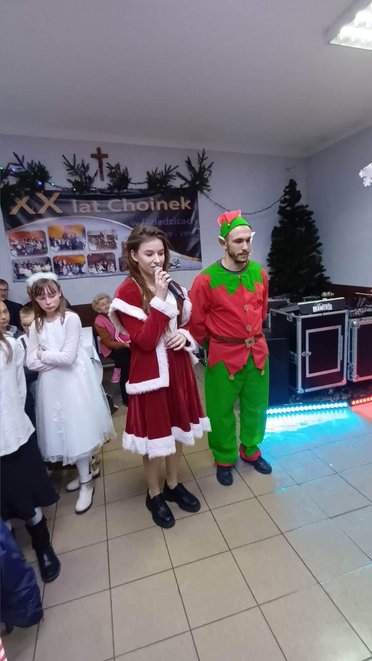 Choinka sołecka w Dziedzicach