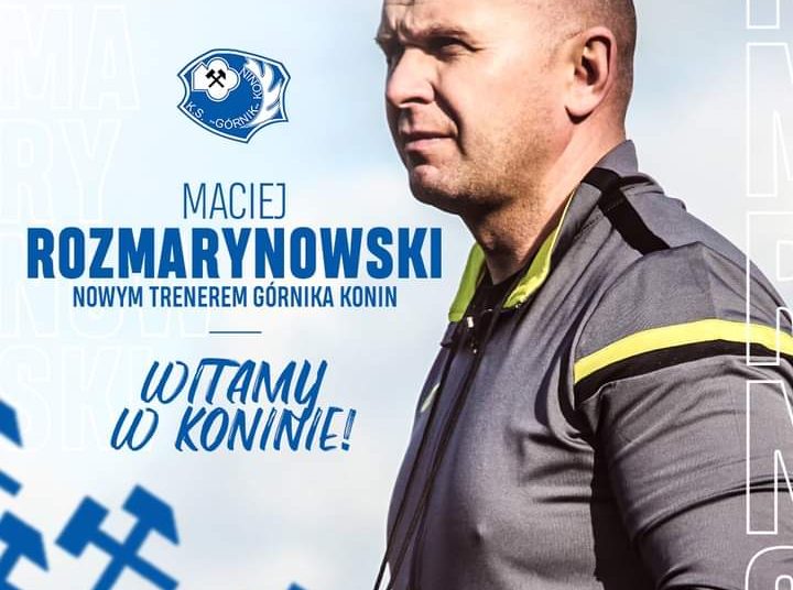Rozmarynowski trenerem Górnika Konin