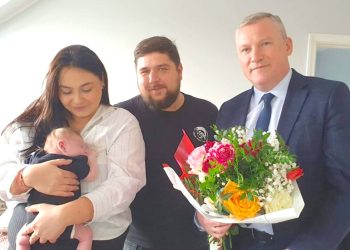 Oto pierwszy słupczanin urodzony w tym roku