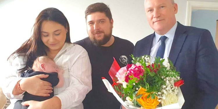 Oto pierwszy słupczanin urodzony w tym roku