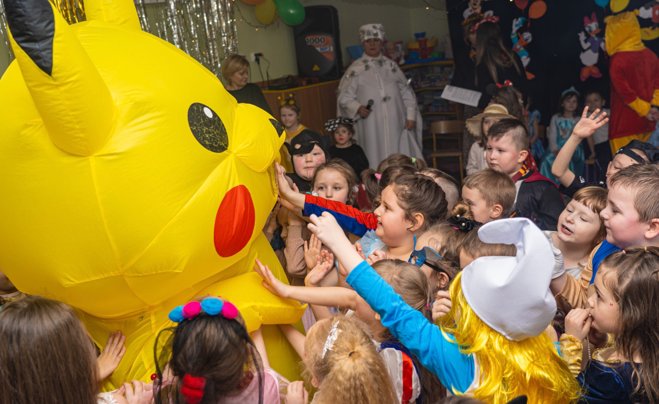 Tak się bawią przedszkolaki. Bal w Jarzębince