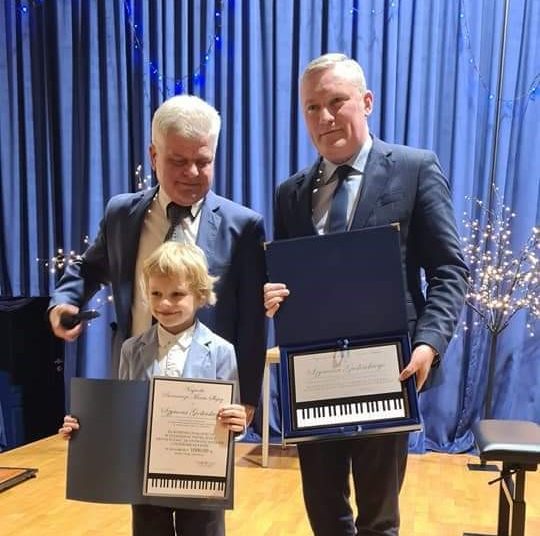 Szymon z Nagrodą Burmistrza