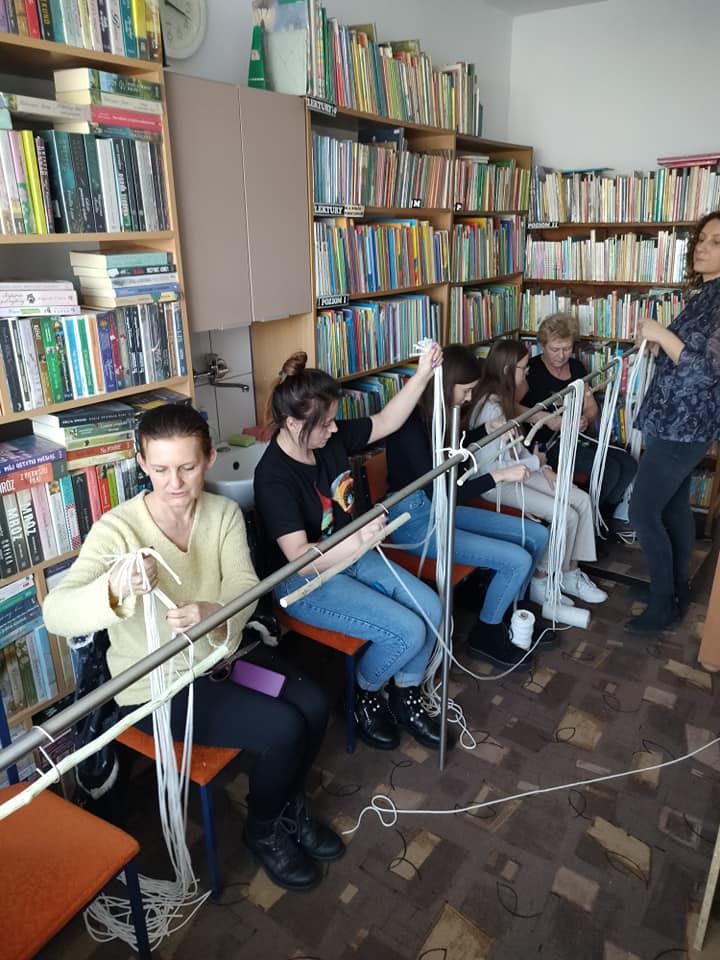 Ciekawe zajęcia z cienińską biblioteką
