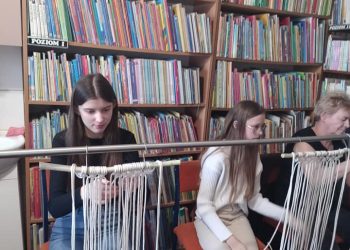 Ciekawe zajęcia z cienińską biblioteką