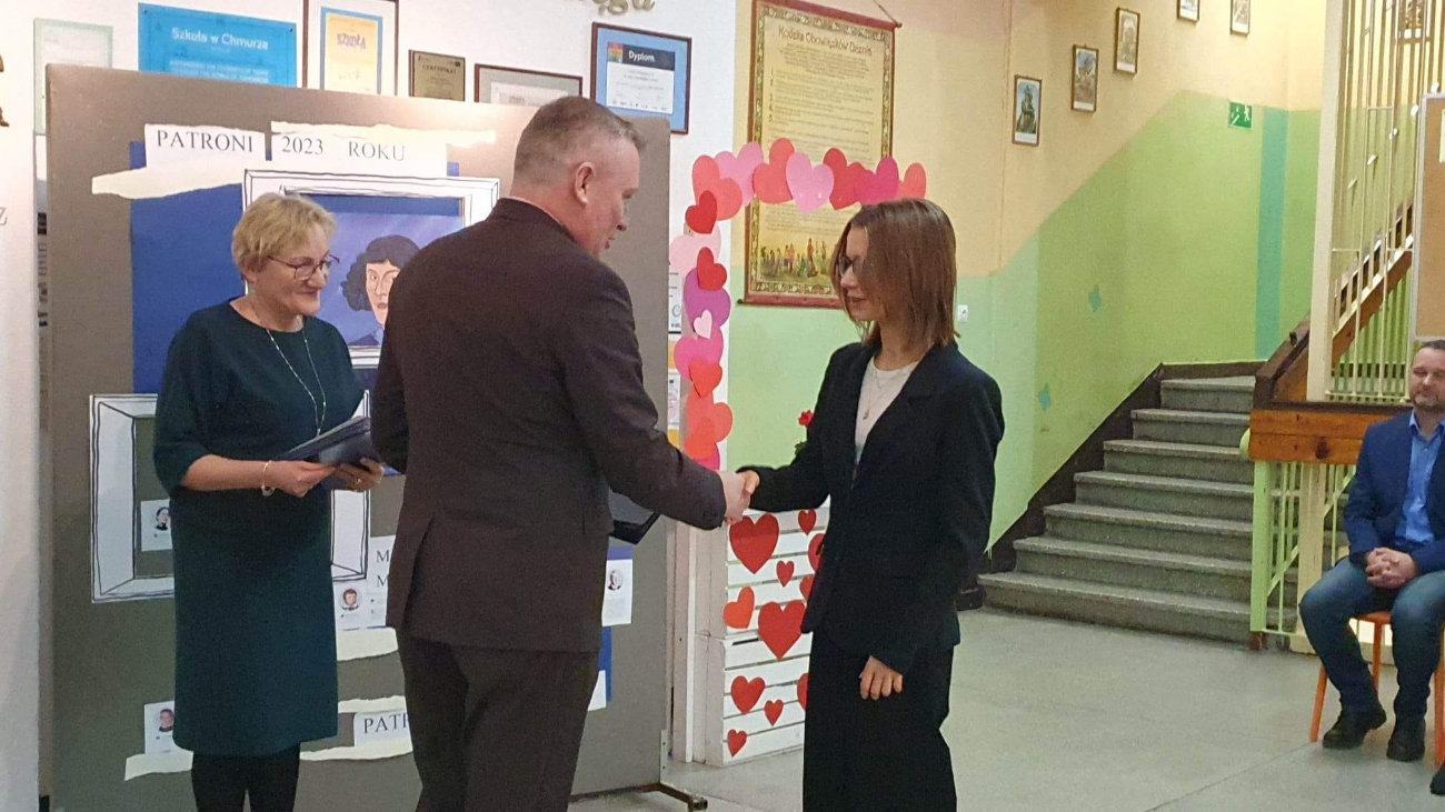 Uczniowie Trójki dostali stypendia