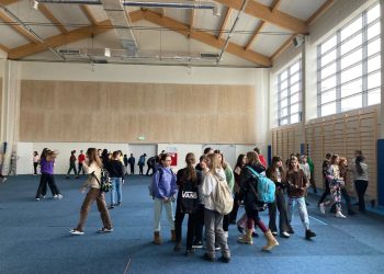 Sala gimnastyczna gotowa. Dziś testowały ją dzieci