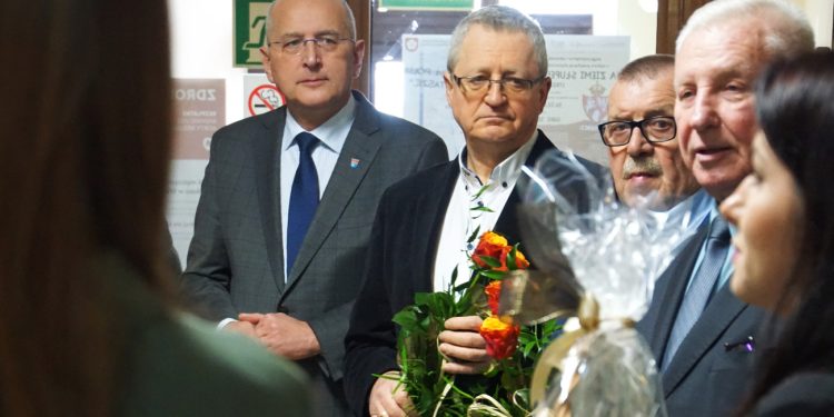 Pożegnania w słupeckim starostwie