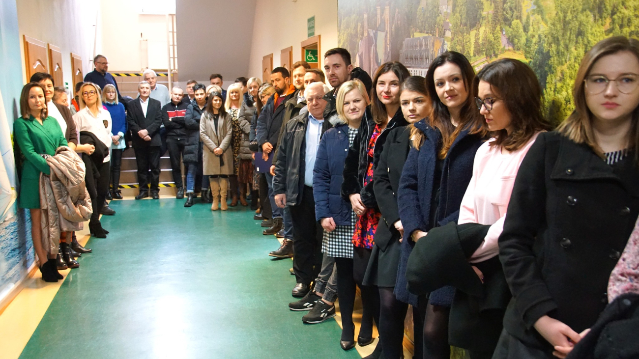 Pożegnania w słupeckim starostwie