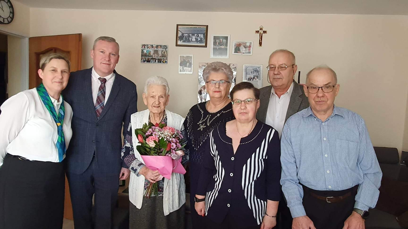 Pani Kazimiera świętuje dziś setne urodziny
