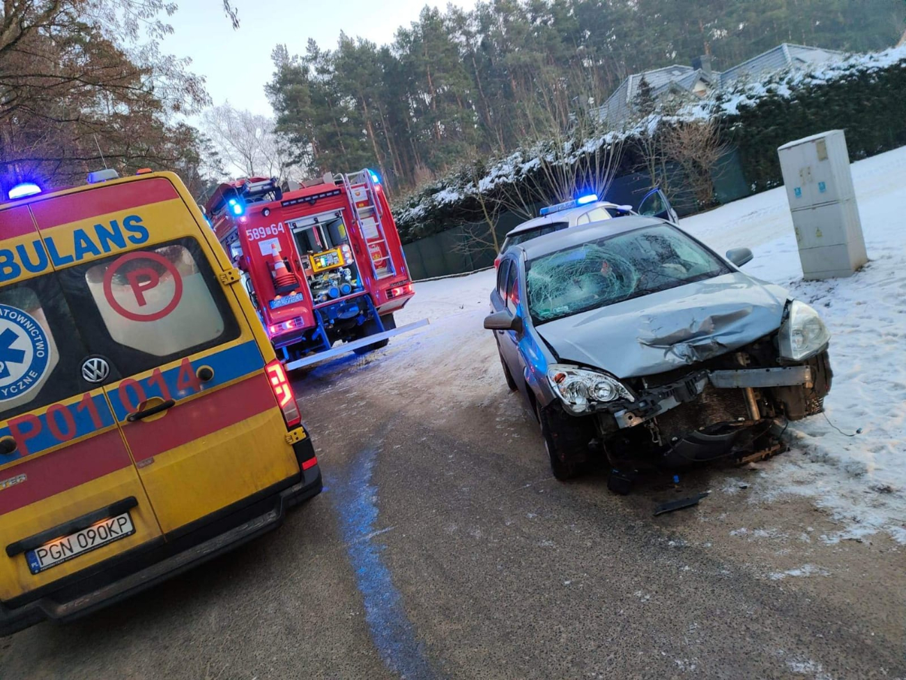 Dramatyczny poranek. Lądował helikopter LPR