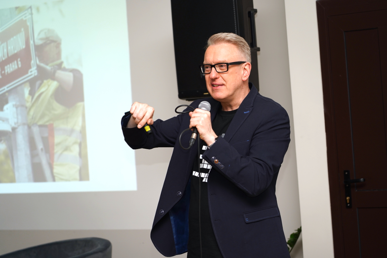 Mariusz Szczygieł odwiedził Słupcę