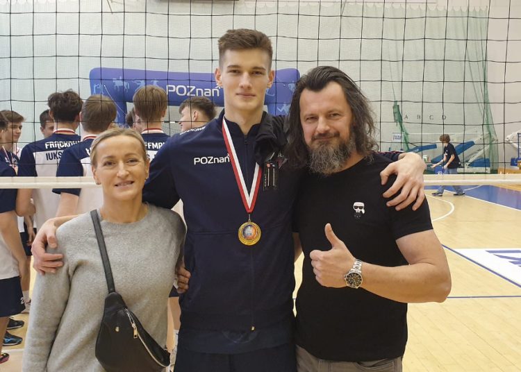 Słupczanin najlepszym atakującym złotej drużyny