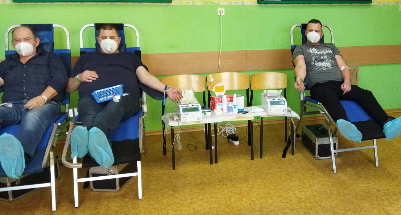 Zbiórka krwi w Drążnej