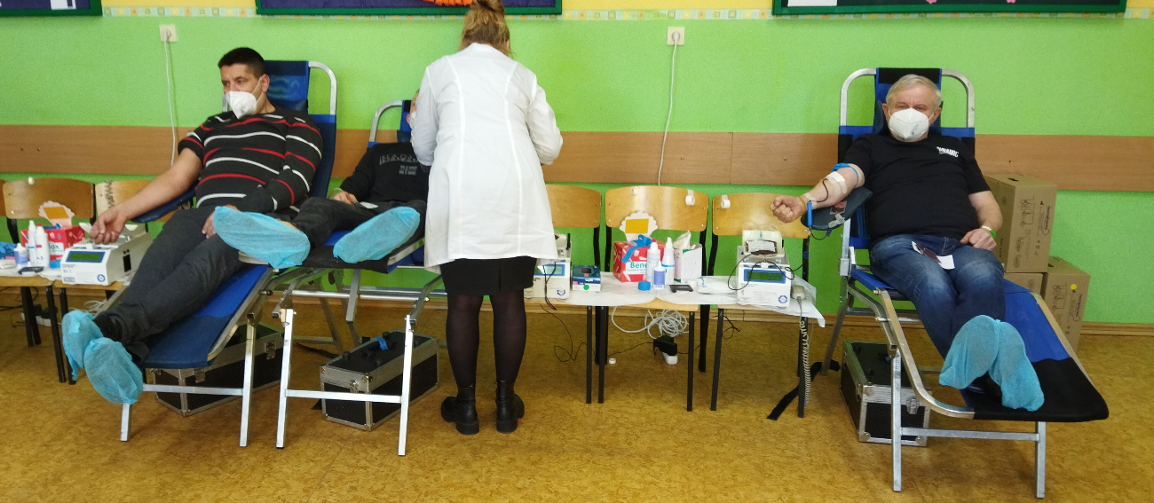 Zbiórka krwi w Drążnej