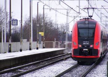 Remont stacji kolejowej. Peron wyłączony z ruchu