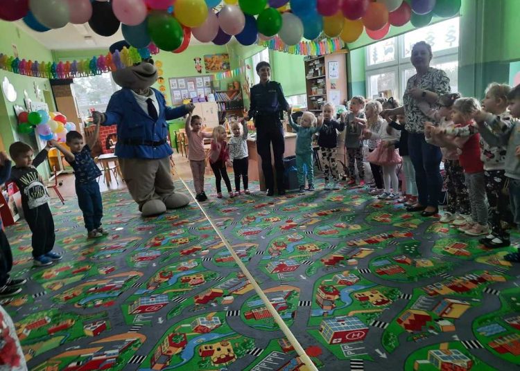 Z przedszkolakami o bezpieczeństwie