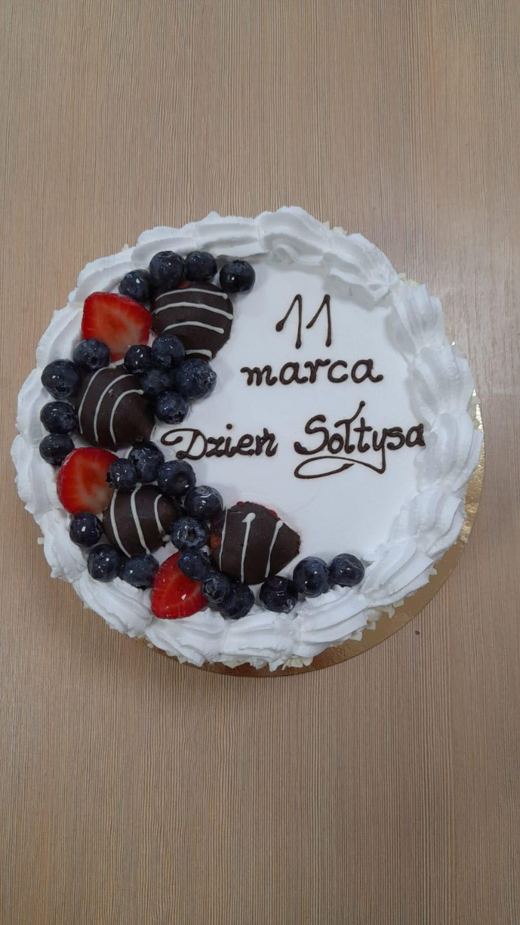 Wójt podziękował sołtysom. Był tort i życzenia