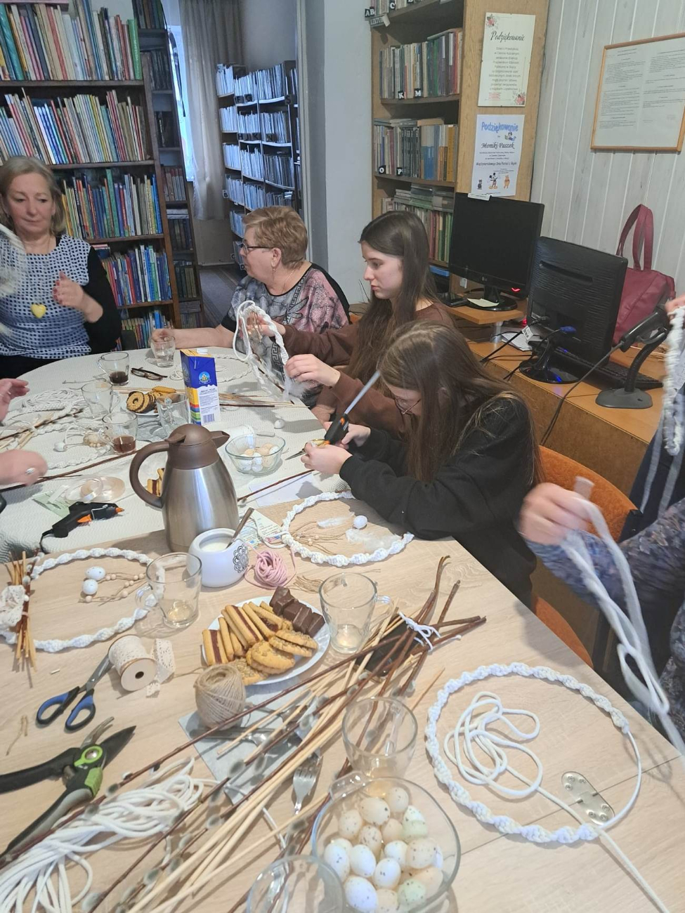 Wielkanocne warsztaty makramy w Cieninie Zabornym