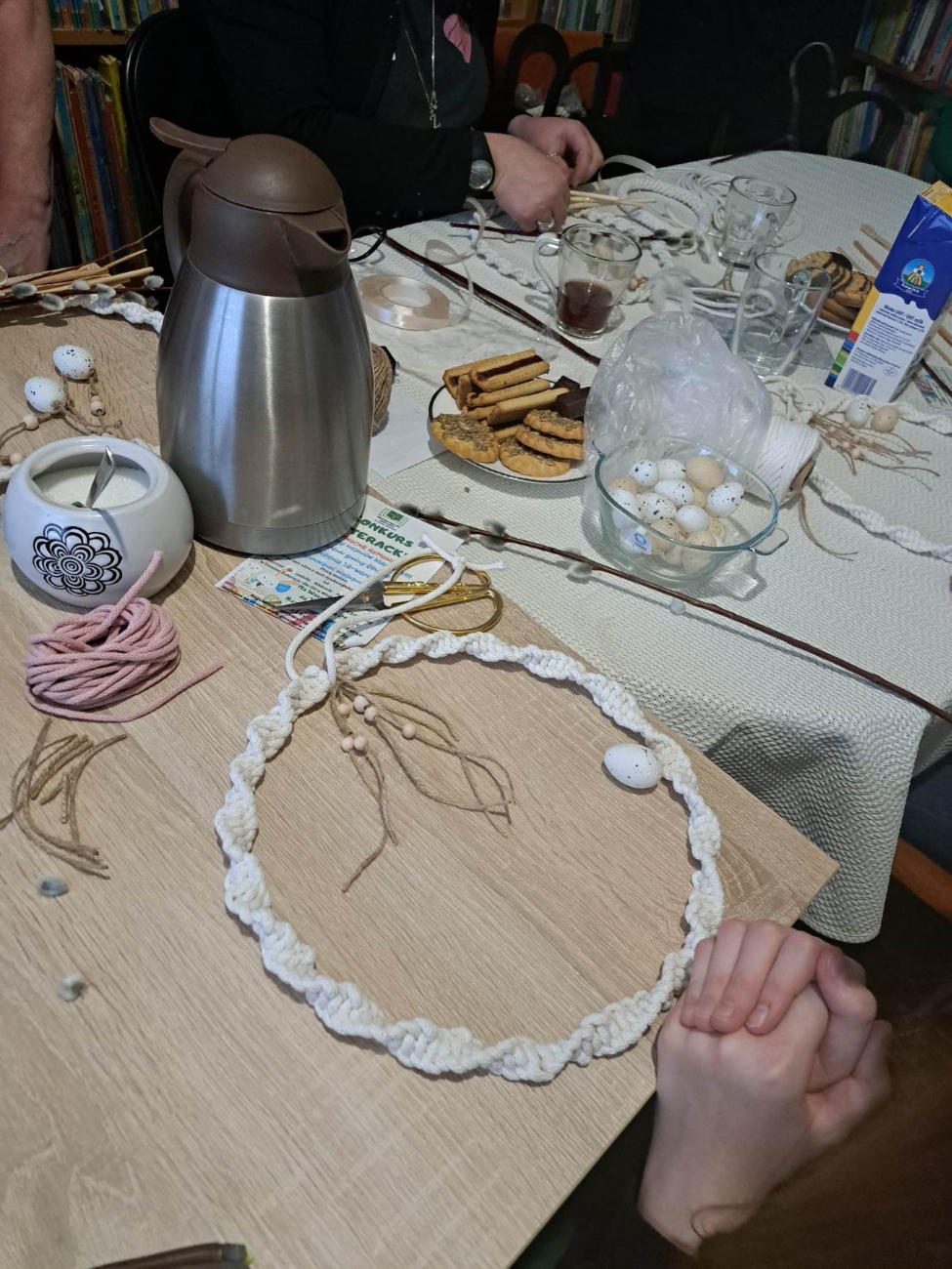 Wielkanocne warsztaty makramy w Cieninie Zabornym