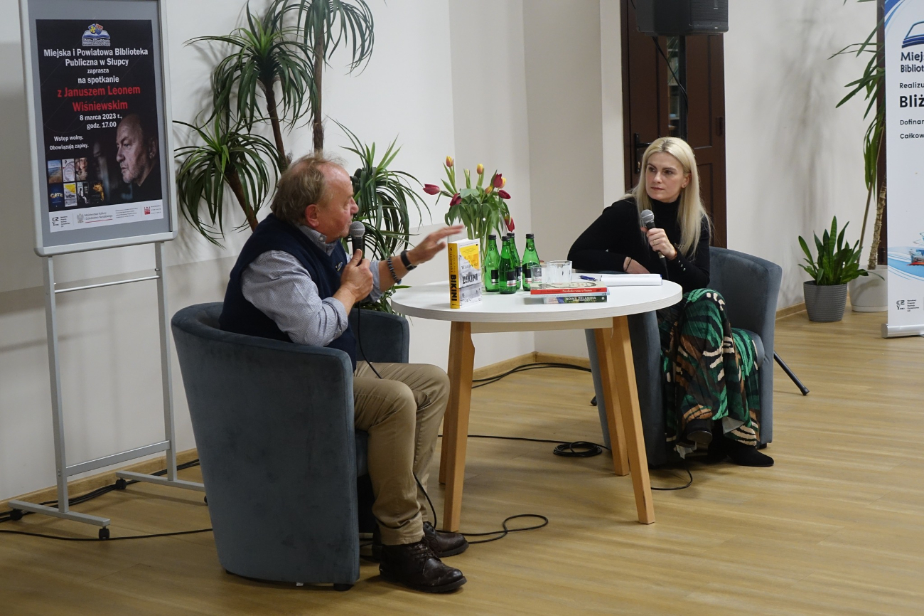 Janusz Leon Wiśniewski gościł w Słupcy