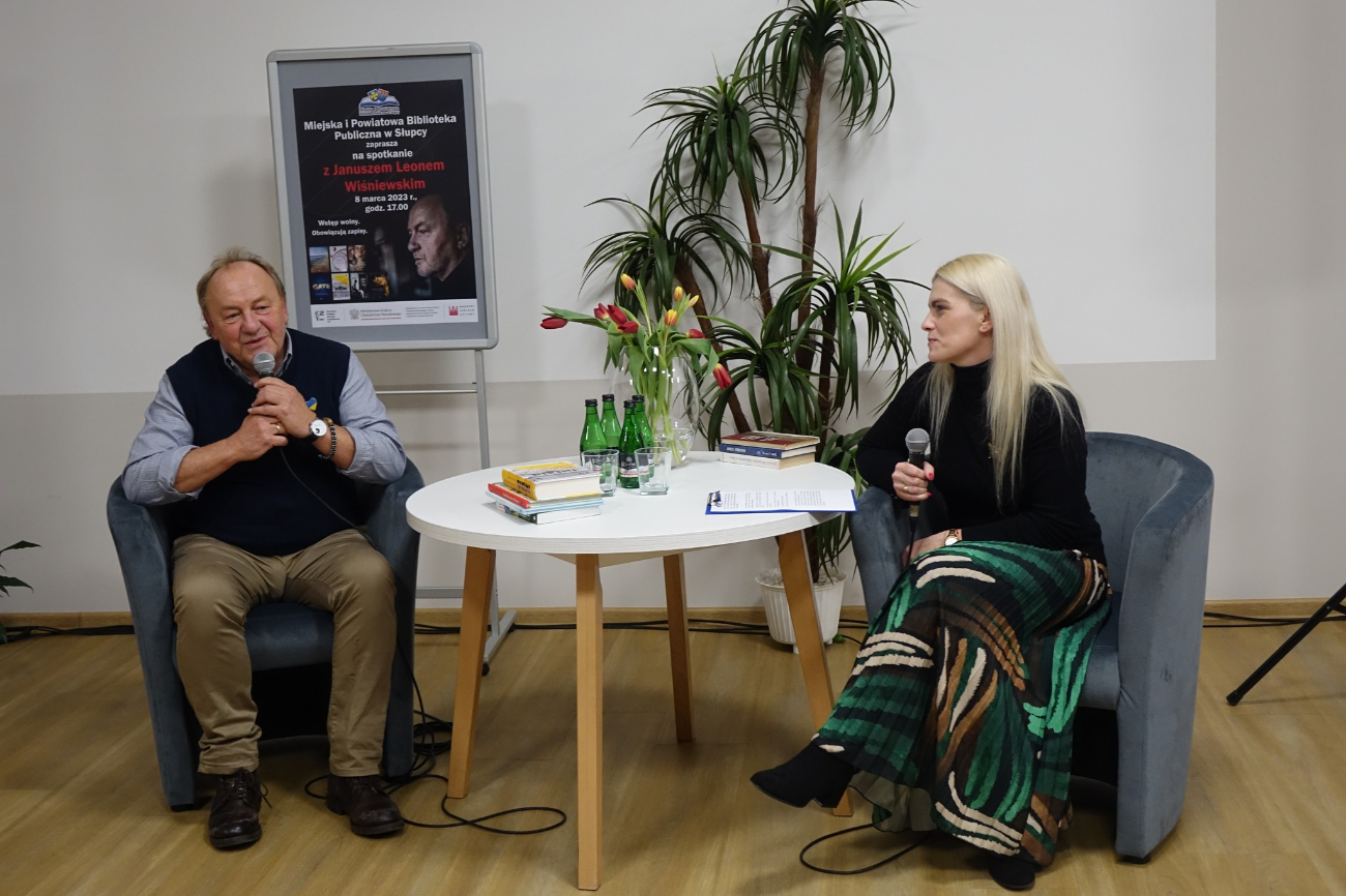 Janusz Leon Wiśniewski gościł w Słupcy