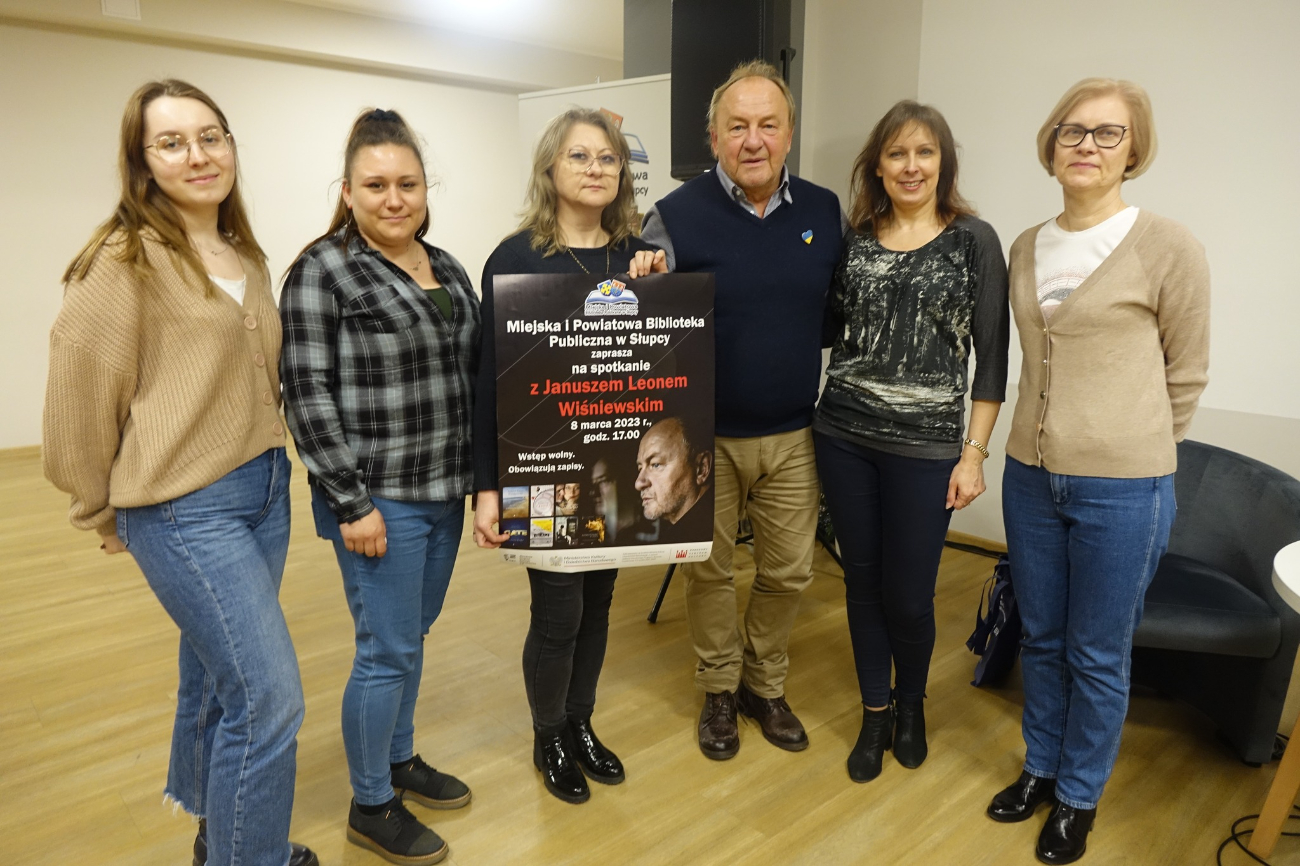 Janusz Leon Wiśniewski gościł w Słupcy
