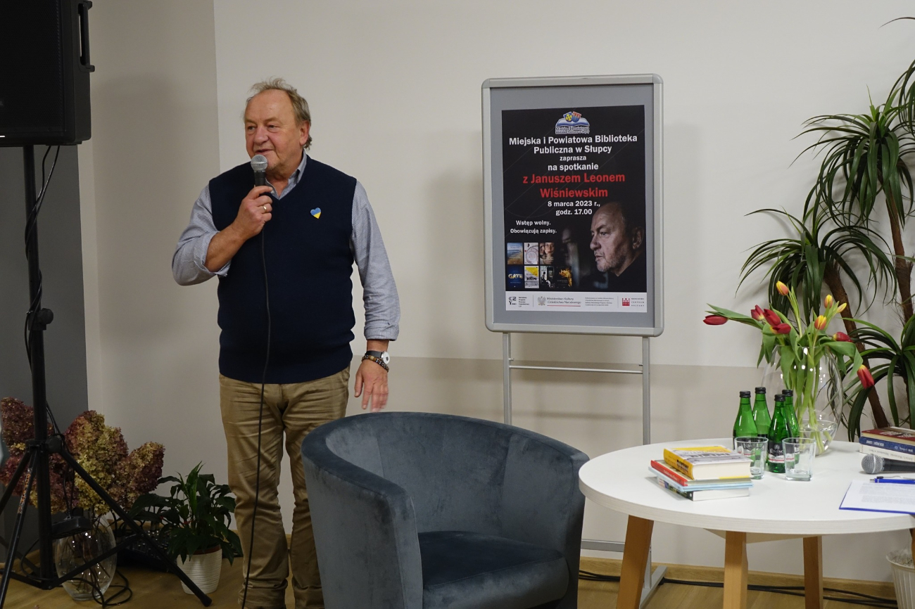 Janusz Leon Wiśniewski gościł w Słupcy