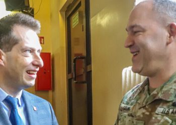 Przywitali amerykańskich żołnierzy