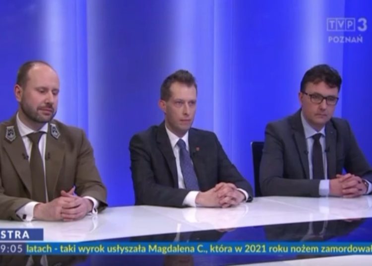 Wójt w telewizji. Rozmawiali o parkach