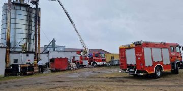 6 godzin gasili pożar w Piotrowicach