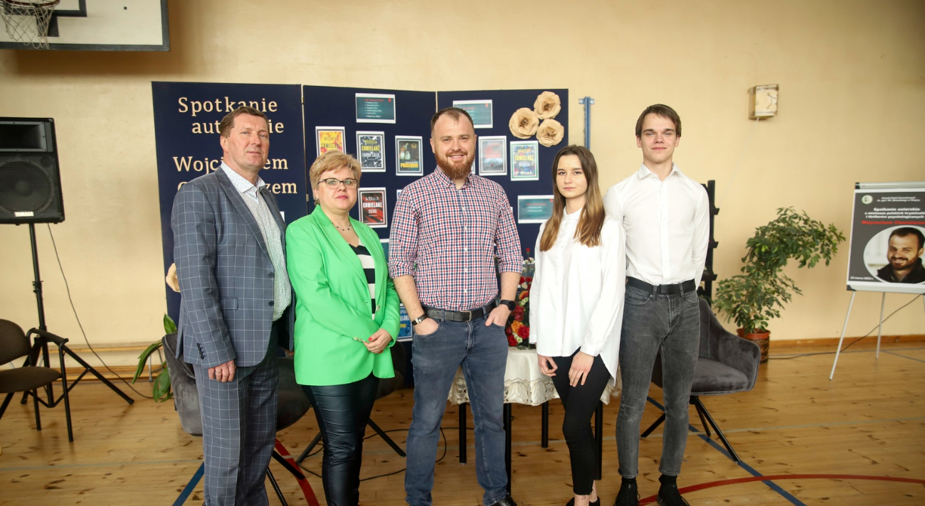 Jeden z najpopularniejszych pisarzy gościł w Słupcy