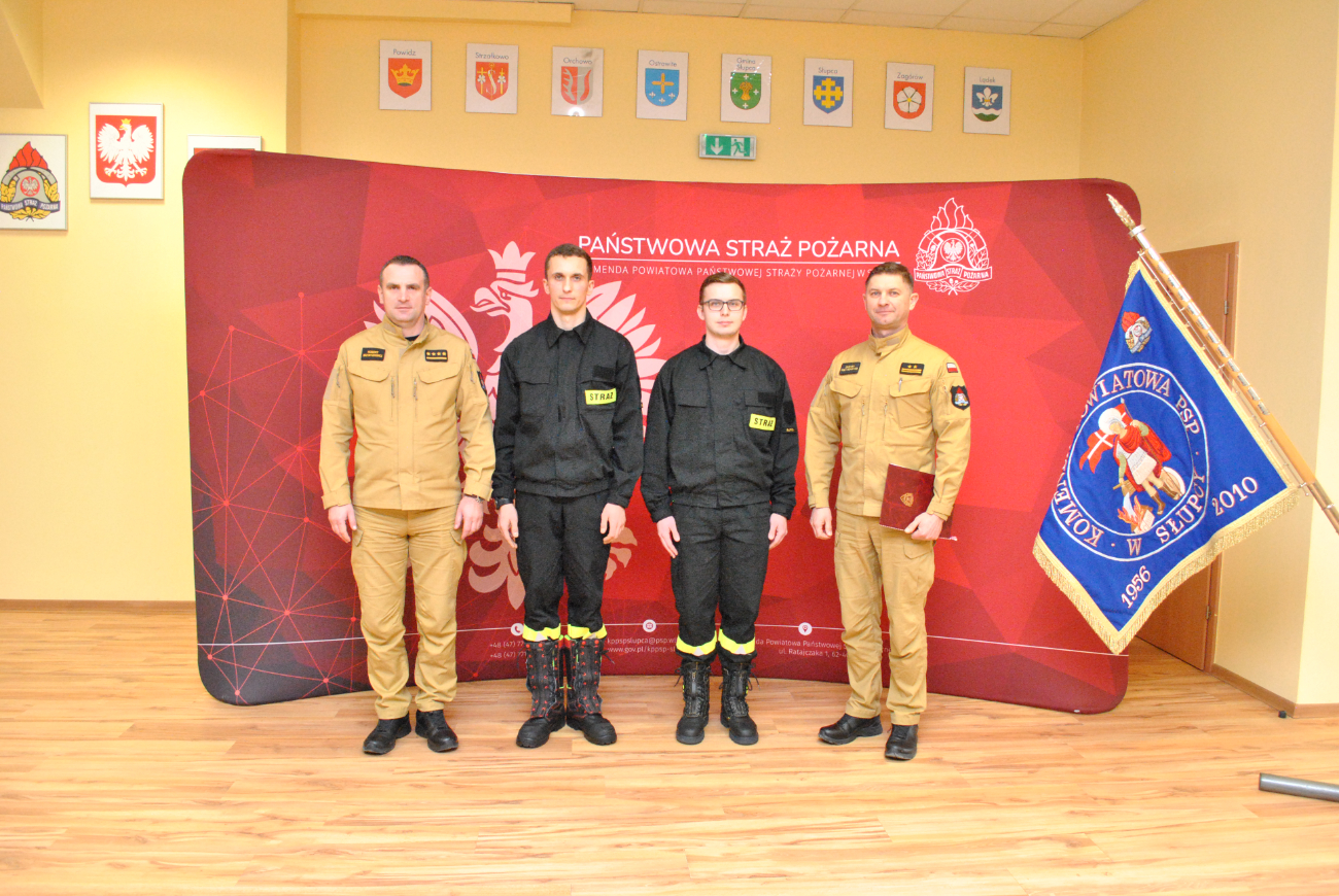 Ważny moment słupeckich strażaków