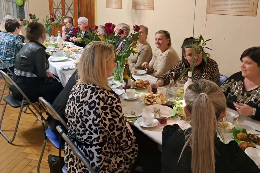Świętowały Dzień Kobiet w Skarboszewie i w Wólce