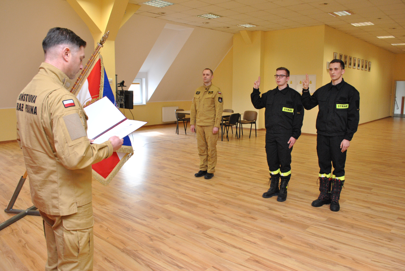 Ważny moment słupeckich strażaków