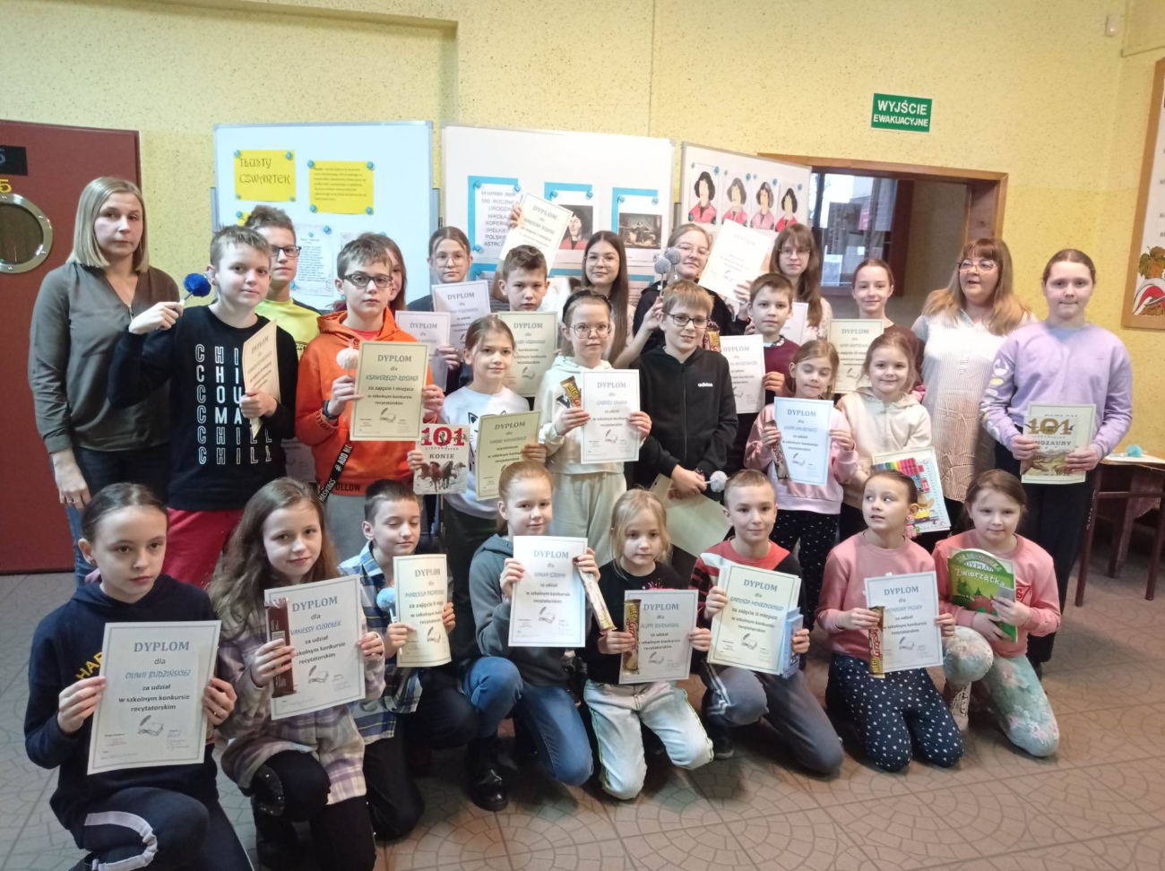 Cienin Kościelny  – Szkolny Konkurs Recytatorski