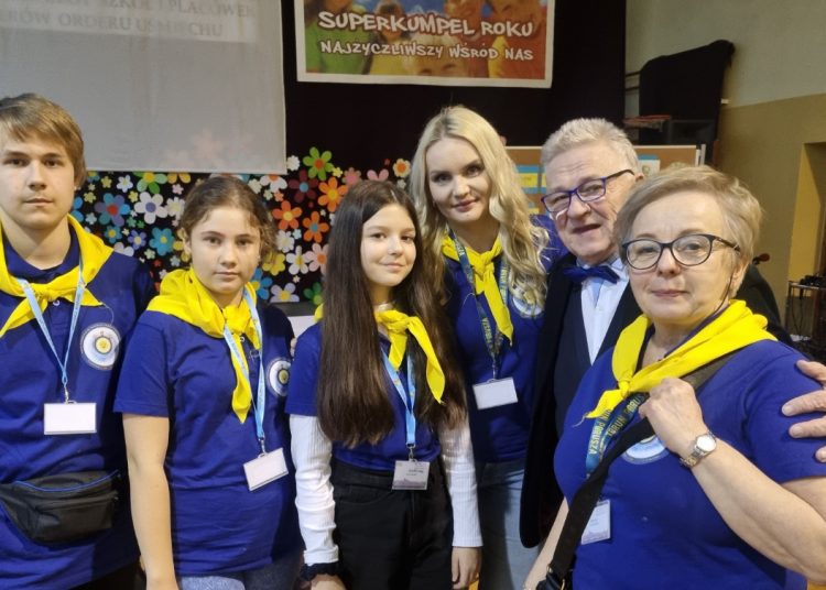 Uczestniczyli w zlocie Kawalerów Orderu Uśmiechu