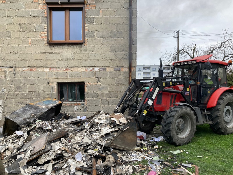 Tragedia w Strzałkowie. Gmina włącza się w pomoc