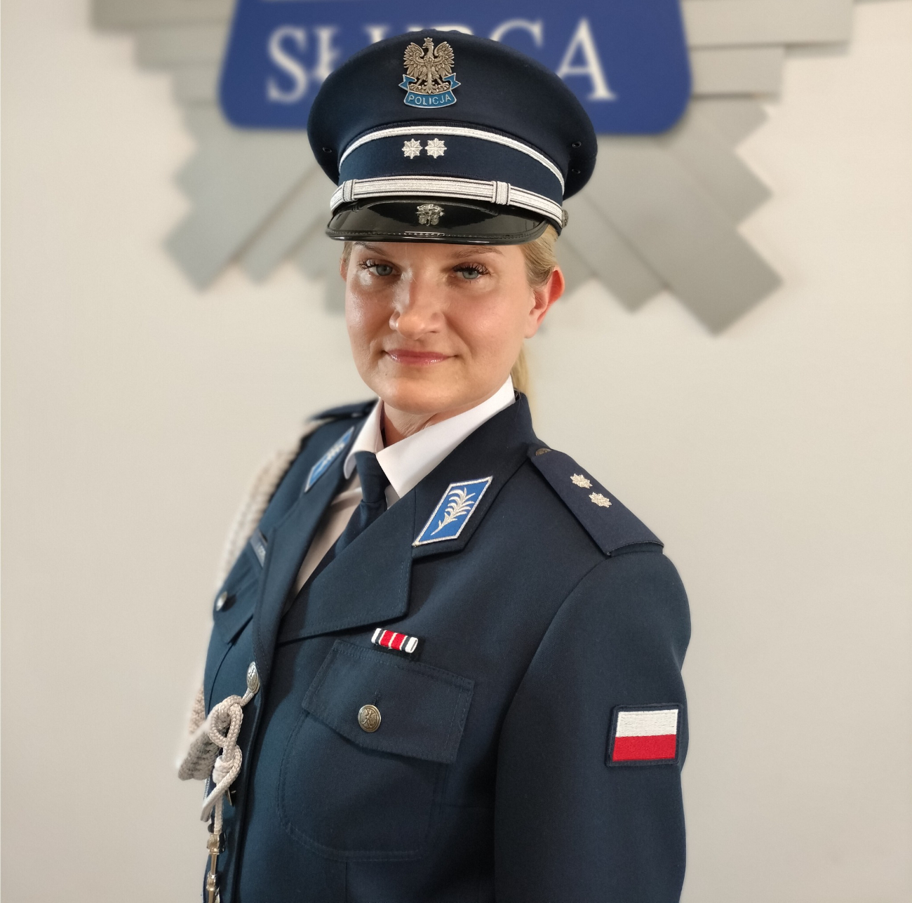 Pani oficer w słupeckiej policji