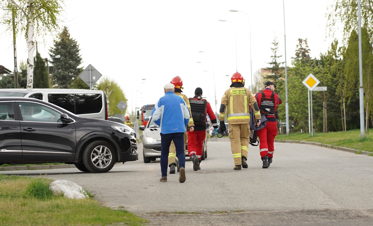 Helikopter LPR lądował w Słupcy. Co się stało?