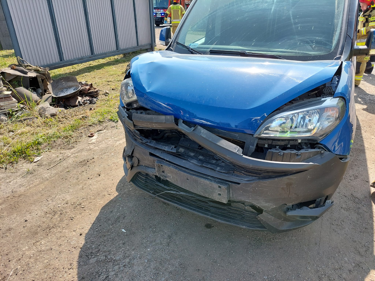 Wypadek w Słupcy. Jedna osoba w szpitalu