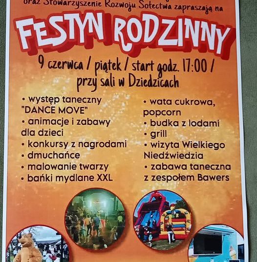 Dziedzice zapraszają na festyn